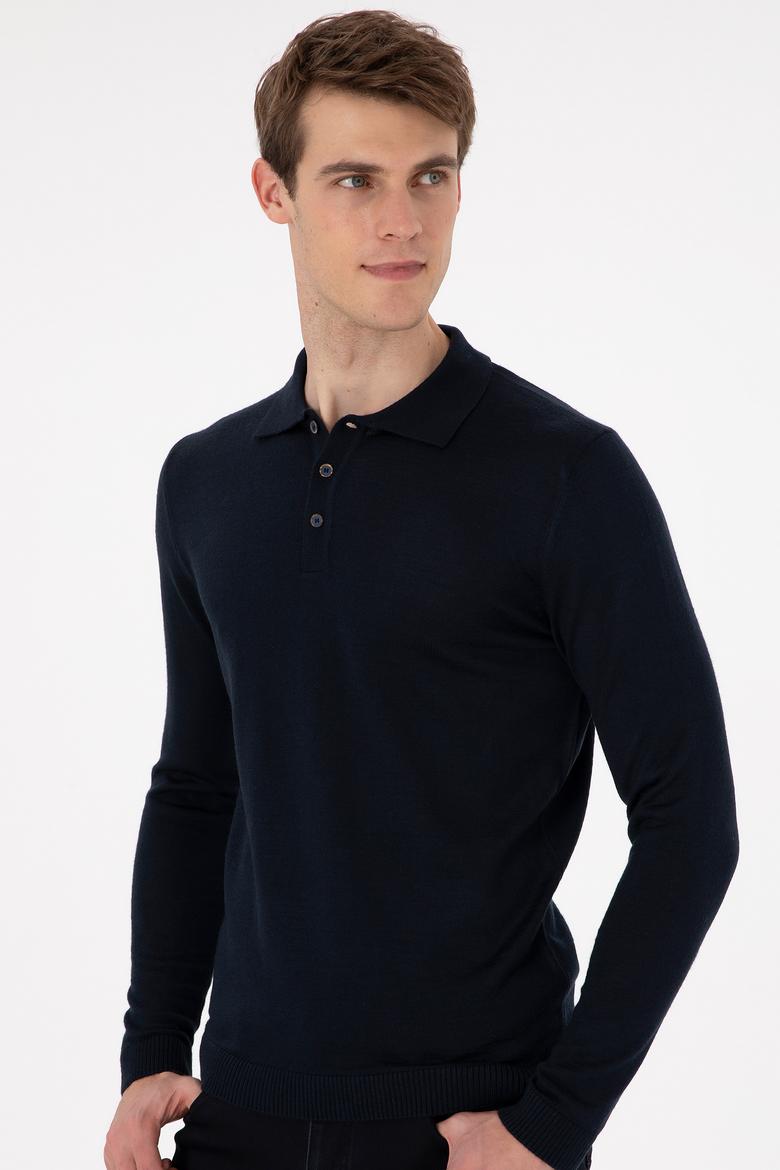 Erkek Lacivert Kazak - 50293728023