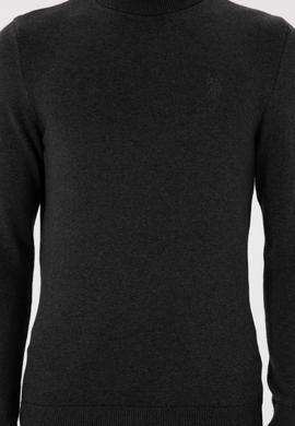 Erkek Antrasit Melanj Basic Kazak - 50294781061