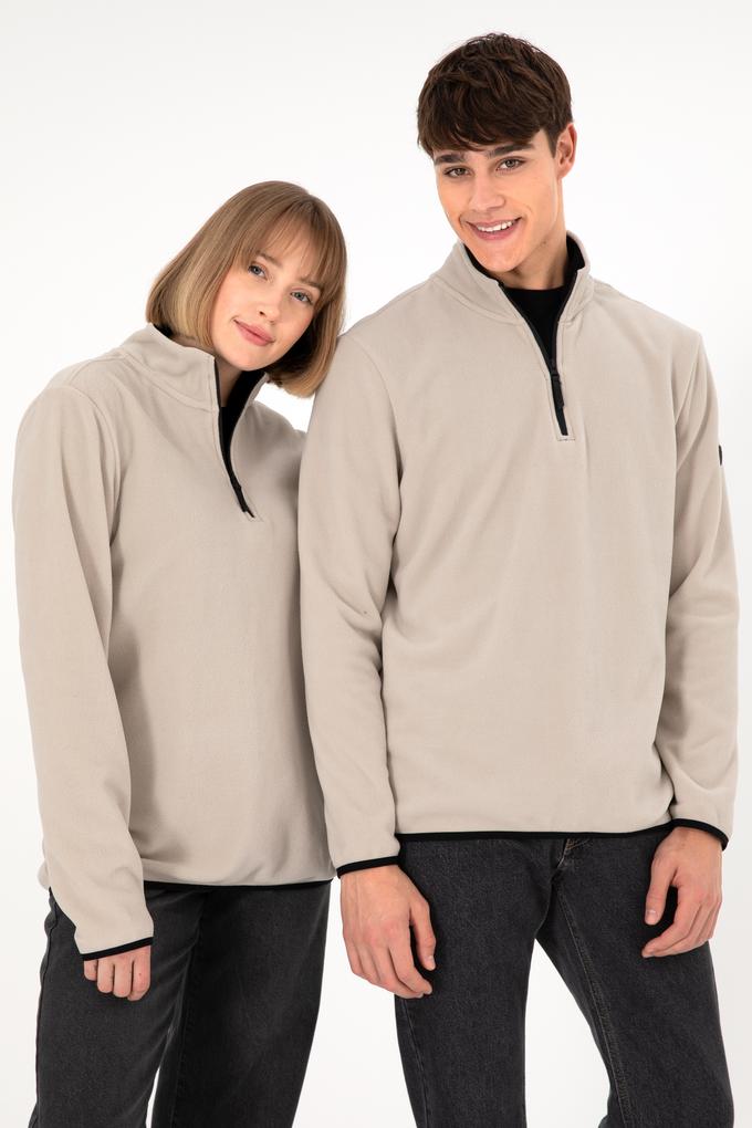 Erkek Taş Basic Sweatshirt