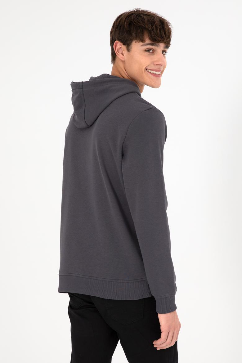 Erkek Antrasit Sweatshirt - 50293361056