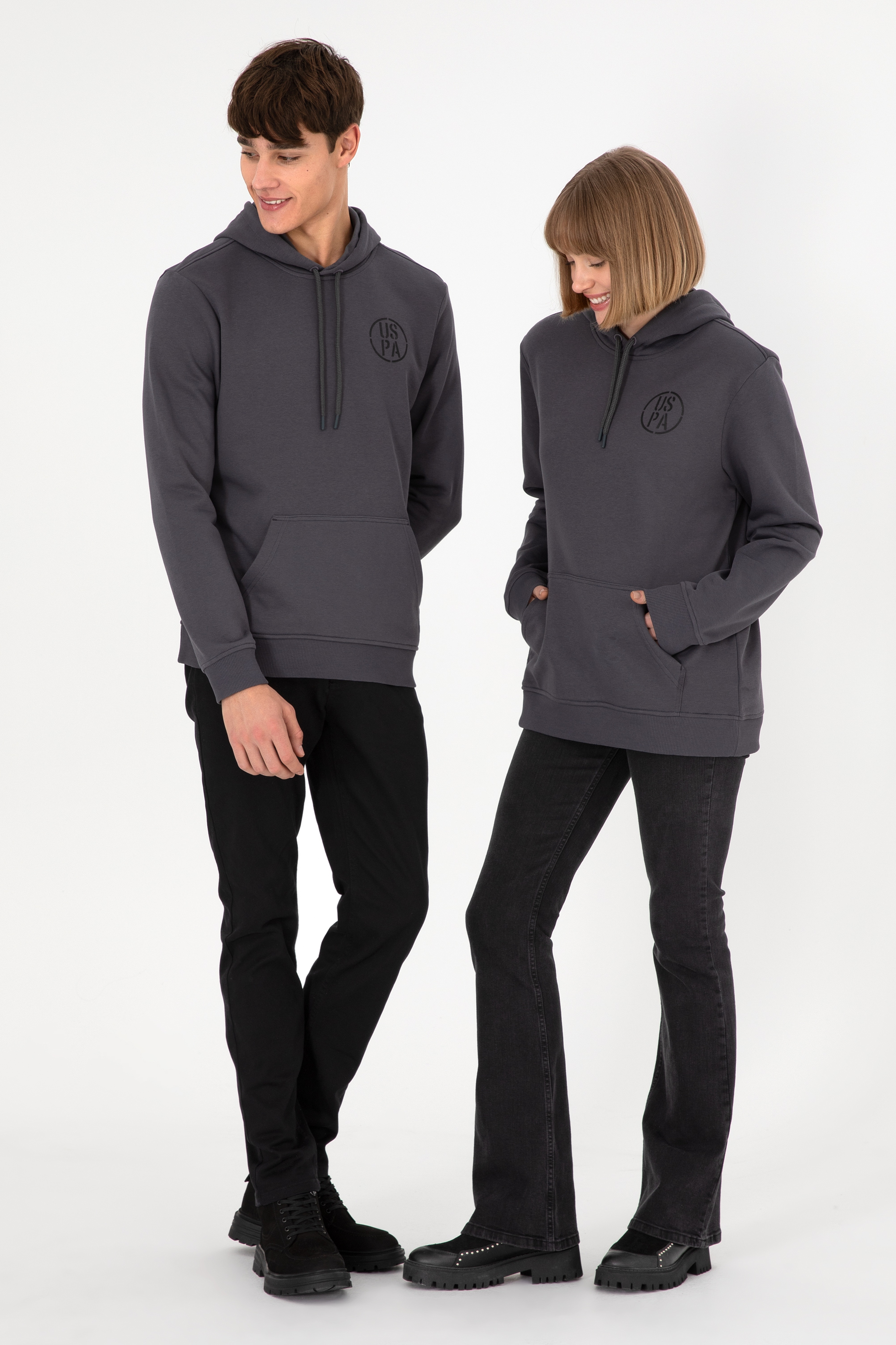 Erkek Antrasit Sweatshirt
