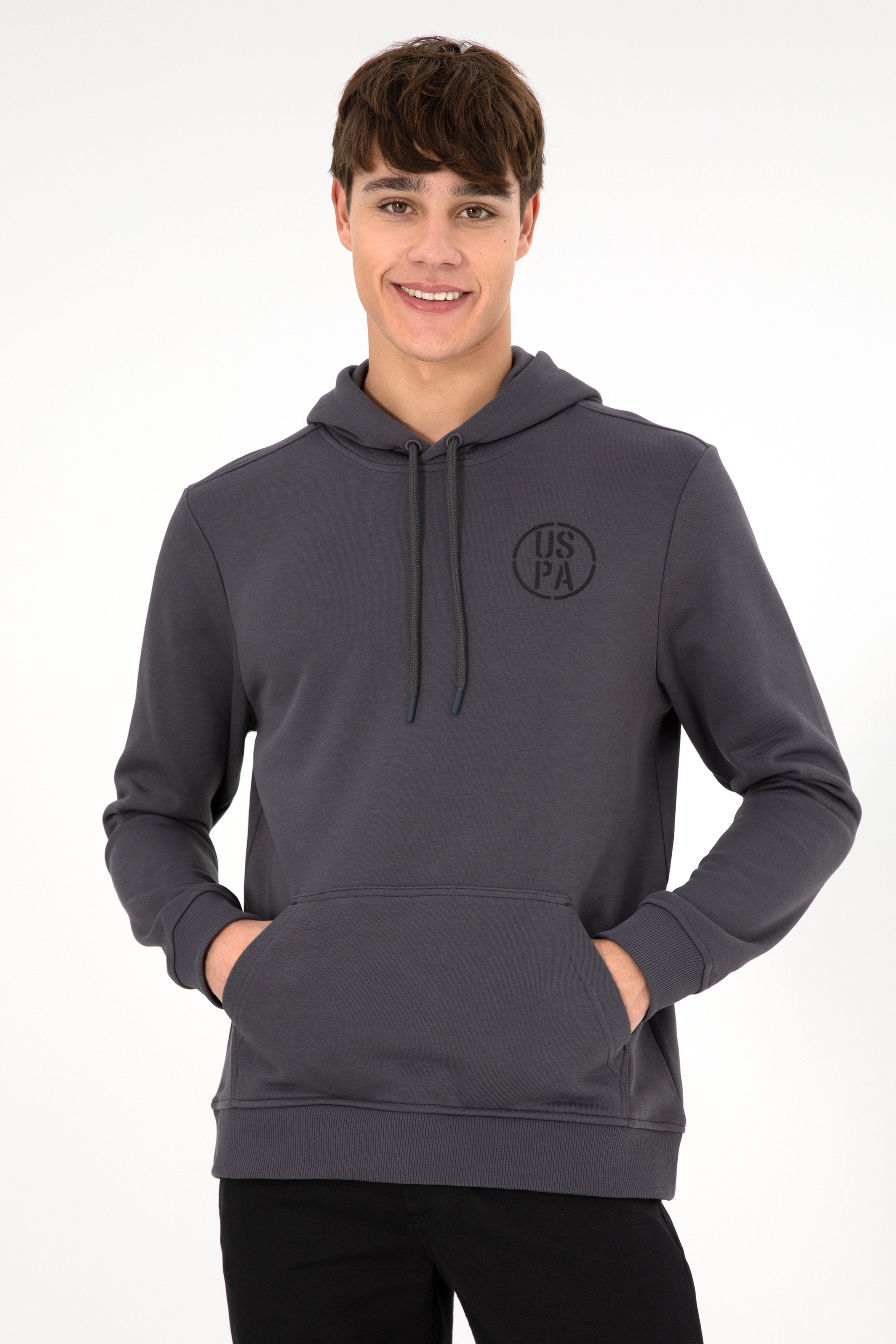 Erkek Antrasit Sweatshirt - Image 5