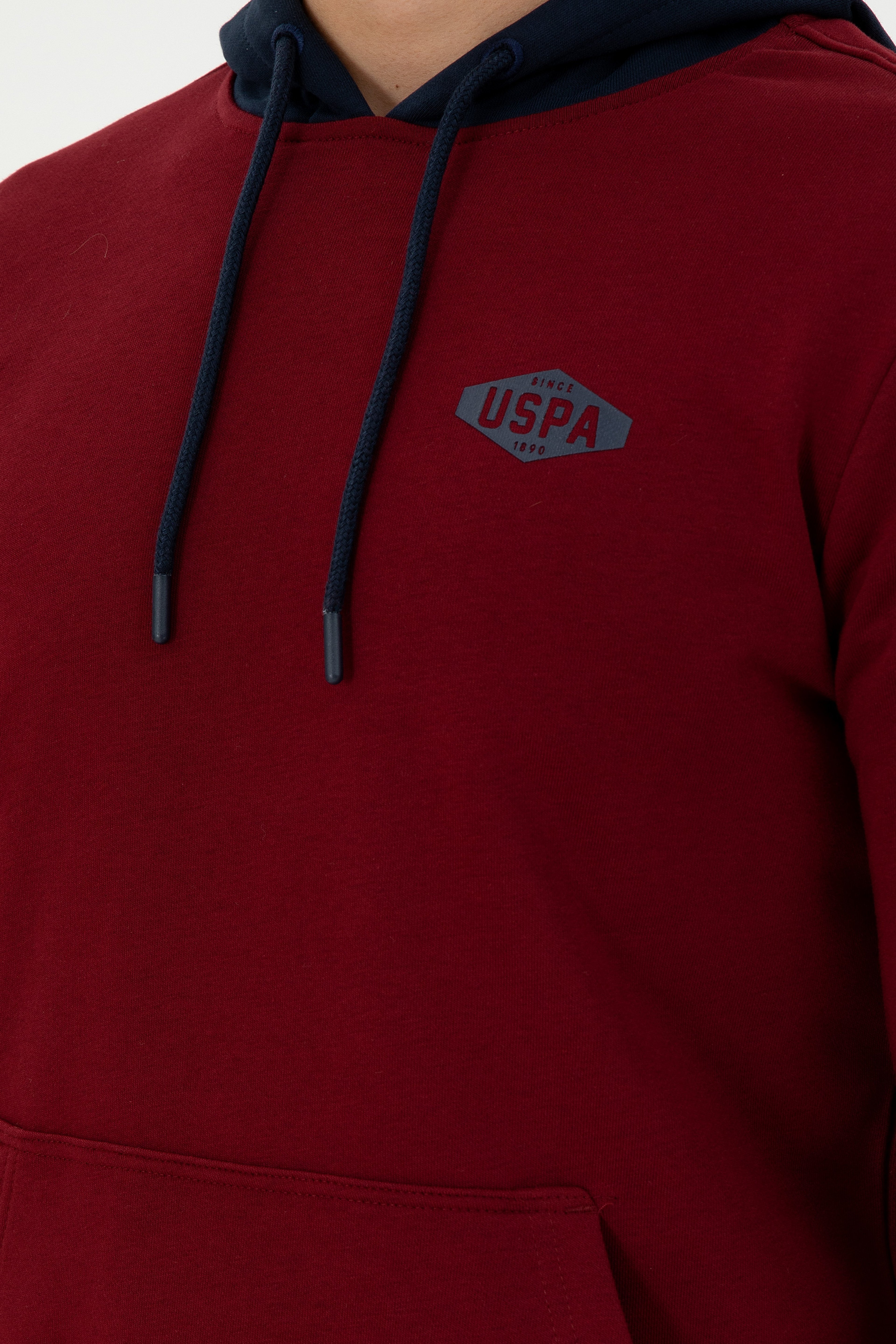 Erkek Bordo Sweatshirt