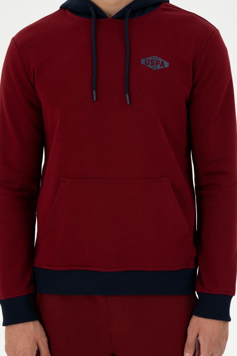 Erkek Bordo Sweatshirt - 50293440003
