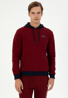 Erkek Bordo Sweatshirt - 50293440003