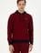 Erkek Bordo Sweatshirt