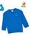 Erkek Çocuk Kobalt Mavi Basic Sweatshirt