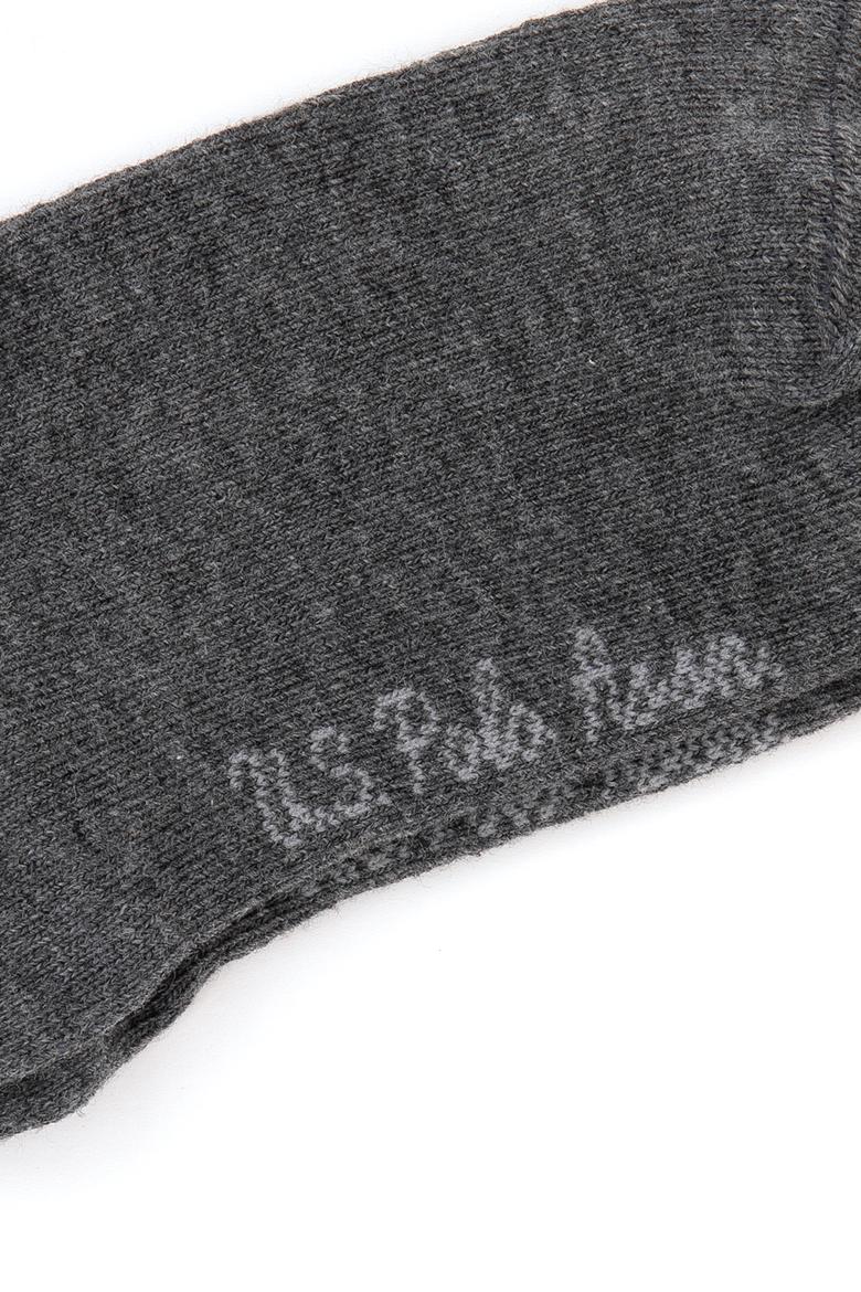 Kız Çocuk Gri Melanj Çorap - 50295798004
