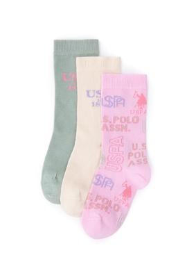 Kız Çocuk Pembe Çorap - 50297891001