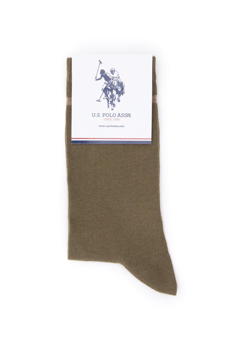 Kadın Haki 2'li Soket Çorap - 50299158002