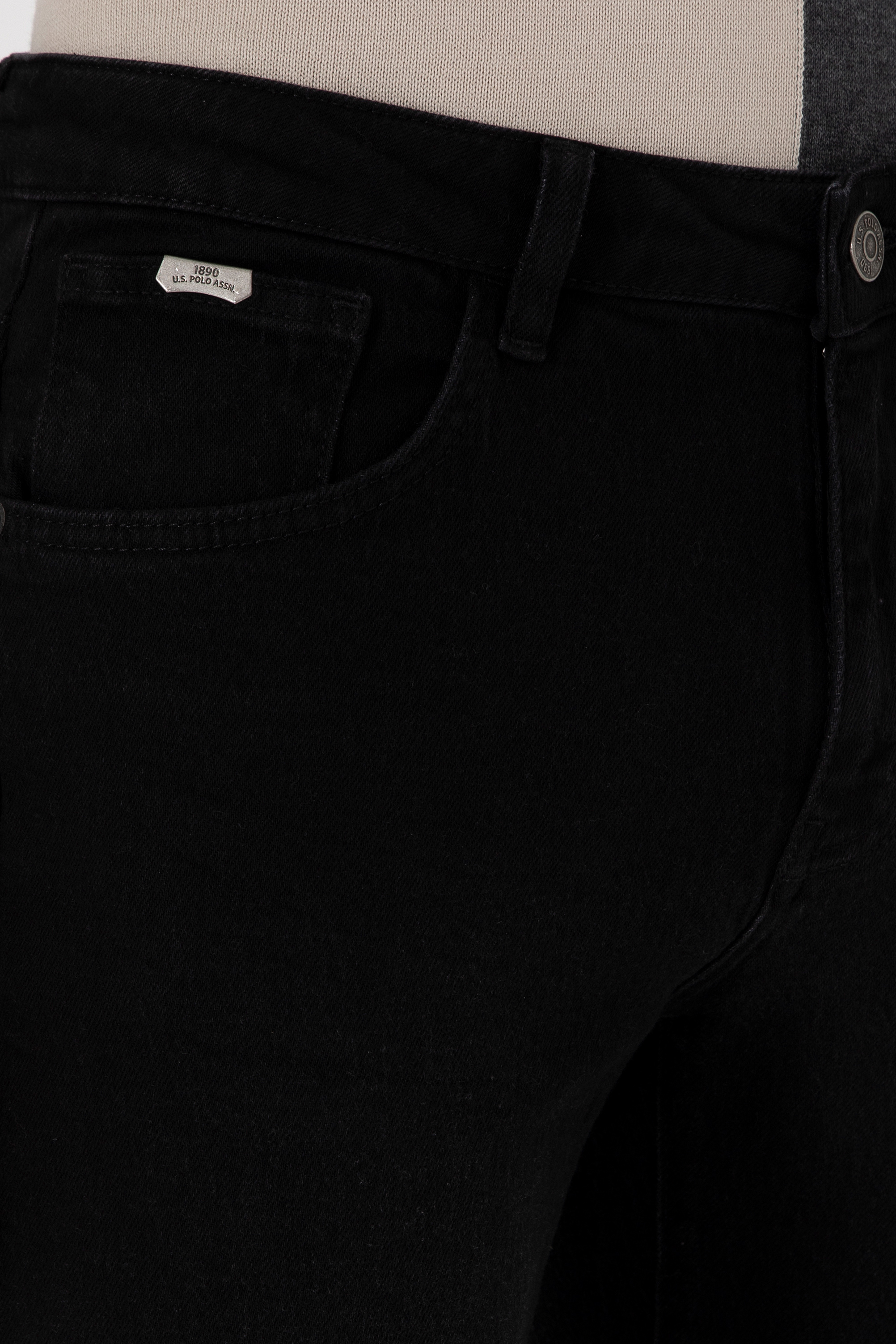 Erkek Siyah Jean Pantolon - Image 5