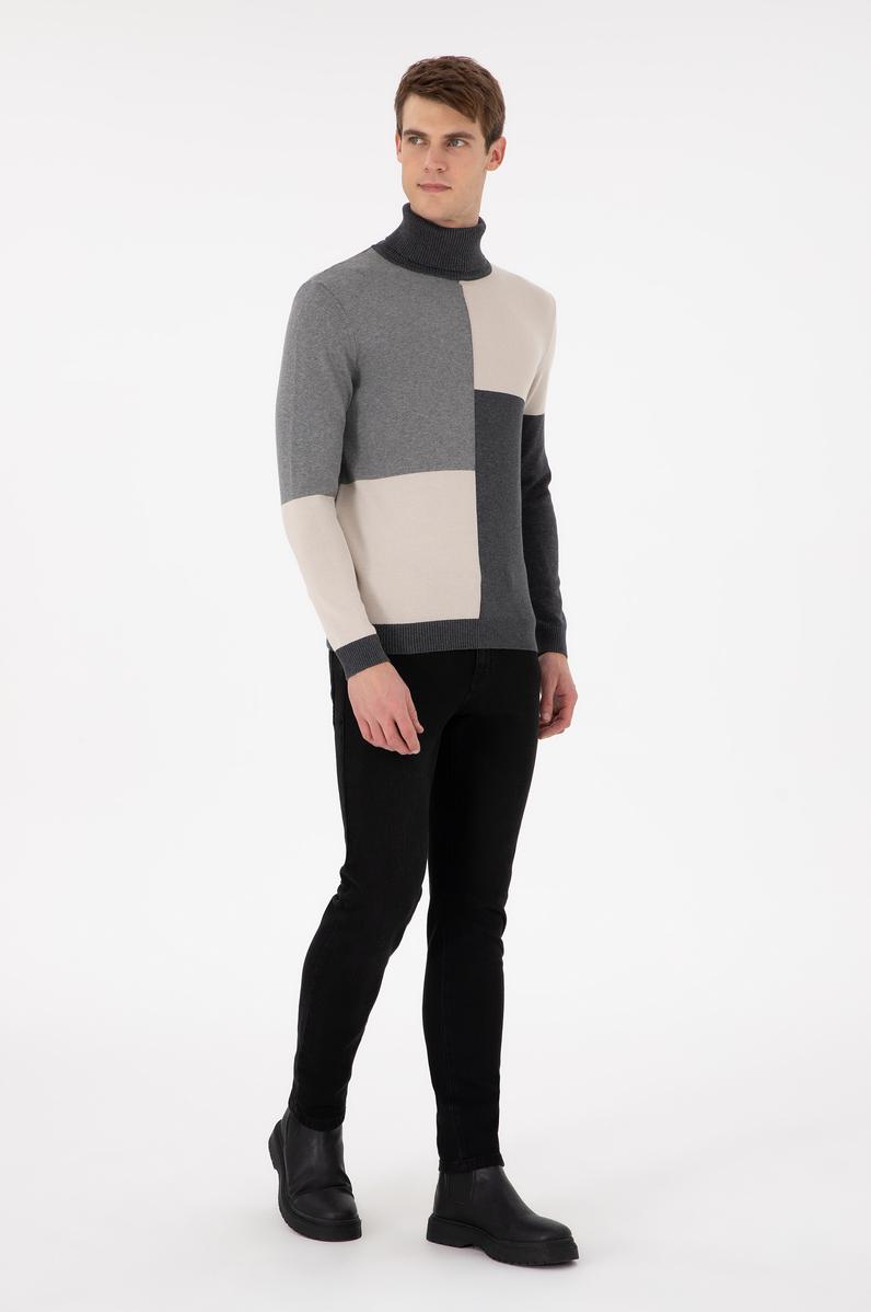 Erkek Siyah Jean Pantolon