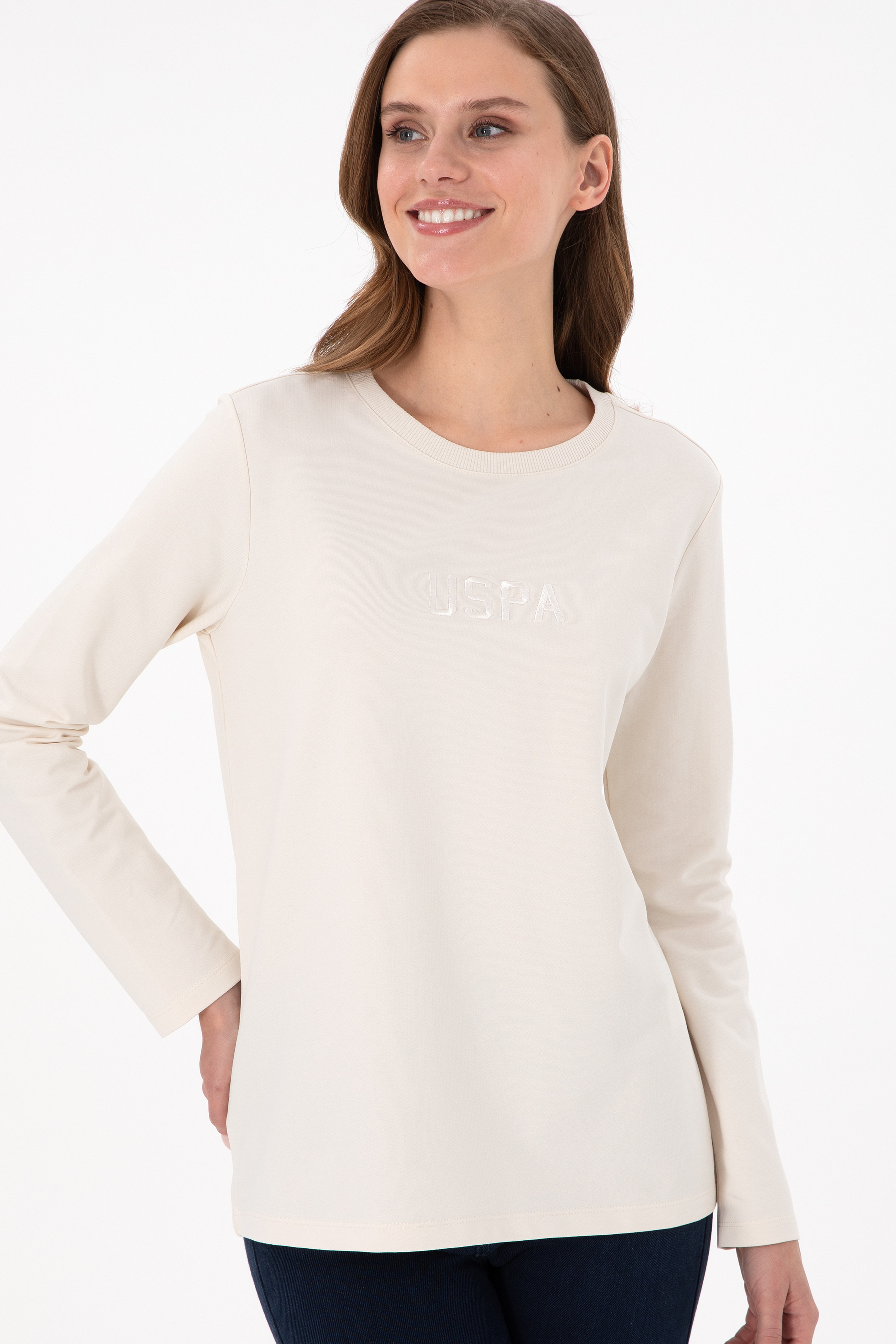 Kadın Taş Sweatshirt - Image 3