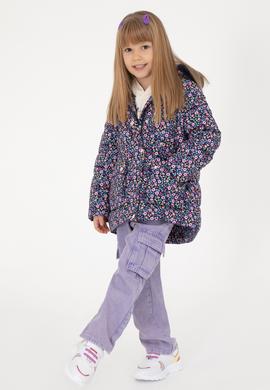 Kız Çocuk Lacivert Mont - 50291483004