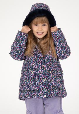 Kız Çocuk Lacivert Mont - 50291483004