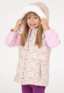 Kız Çocuk Krem Yelek - 50291741006