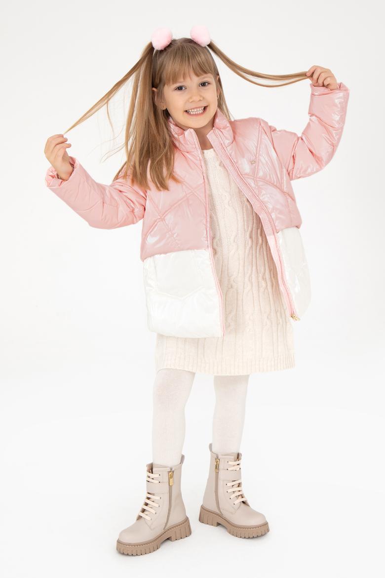 Kız Çocuk Somon Mont - 50291485052