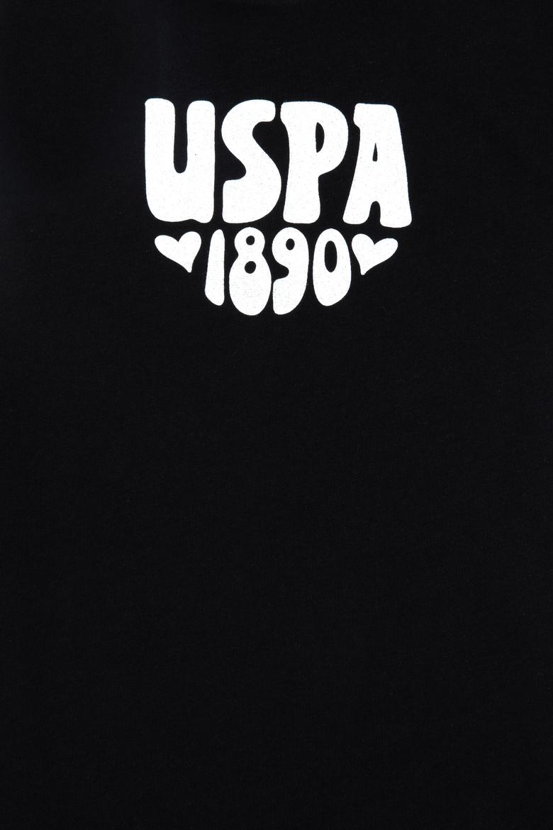 Kız Çocuk Siyah Basic Tişört - 50294756008