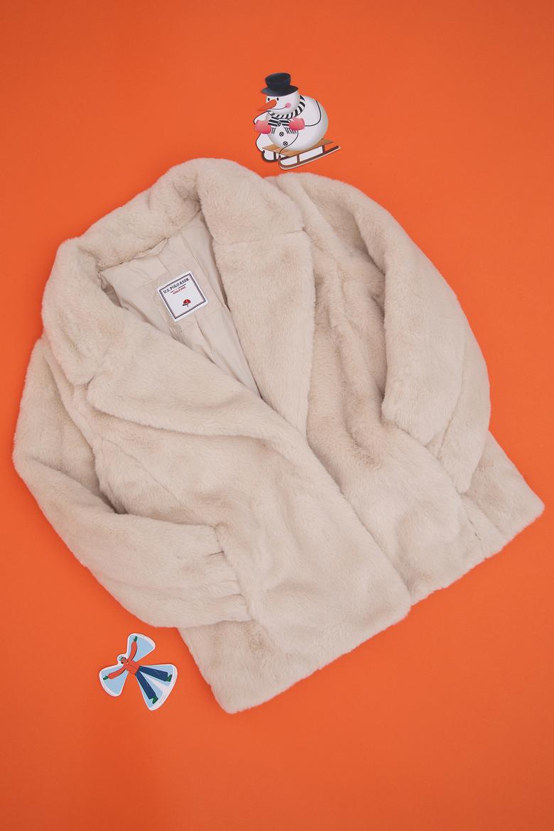 Kız Çocuk Krem Kaban - 50291716012