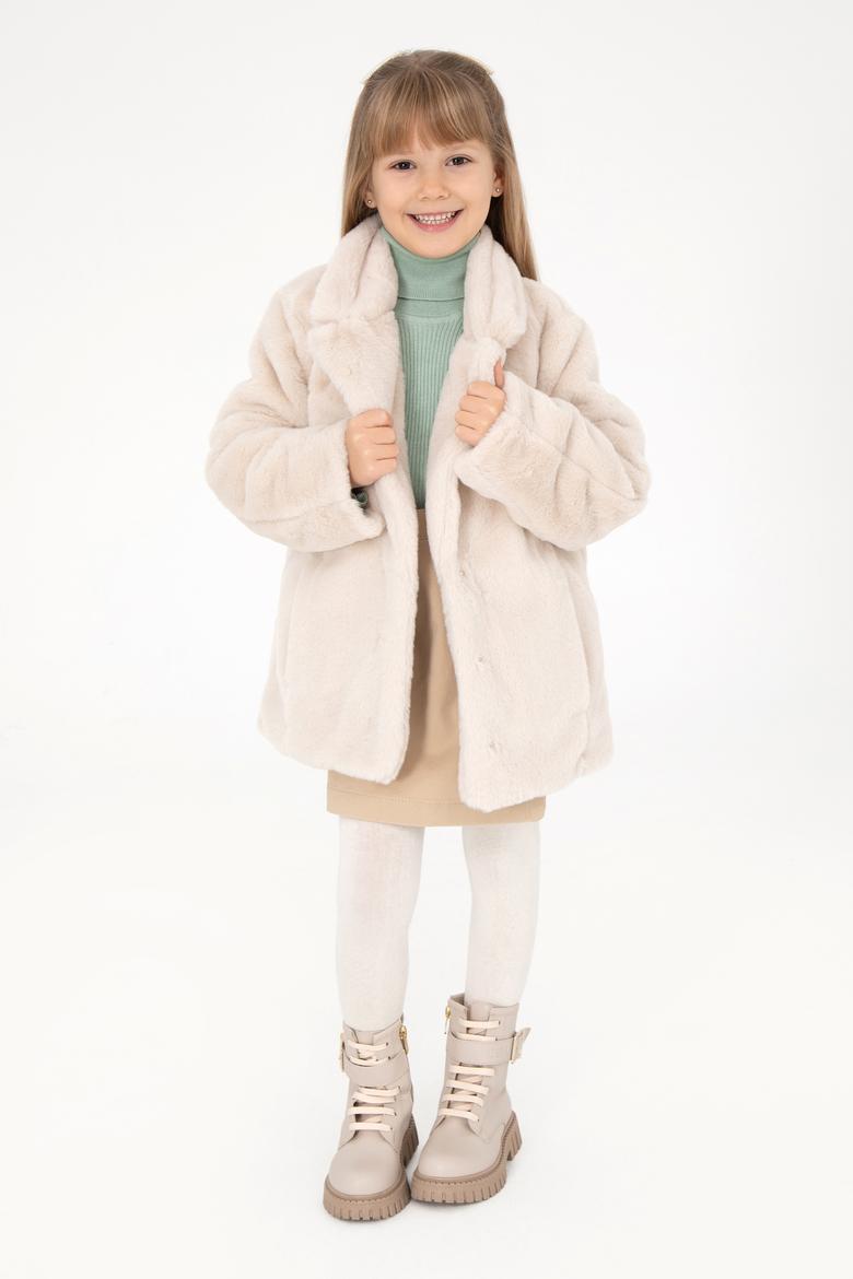 Kız Çocuk Krem Kaban - 50291716012