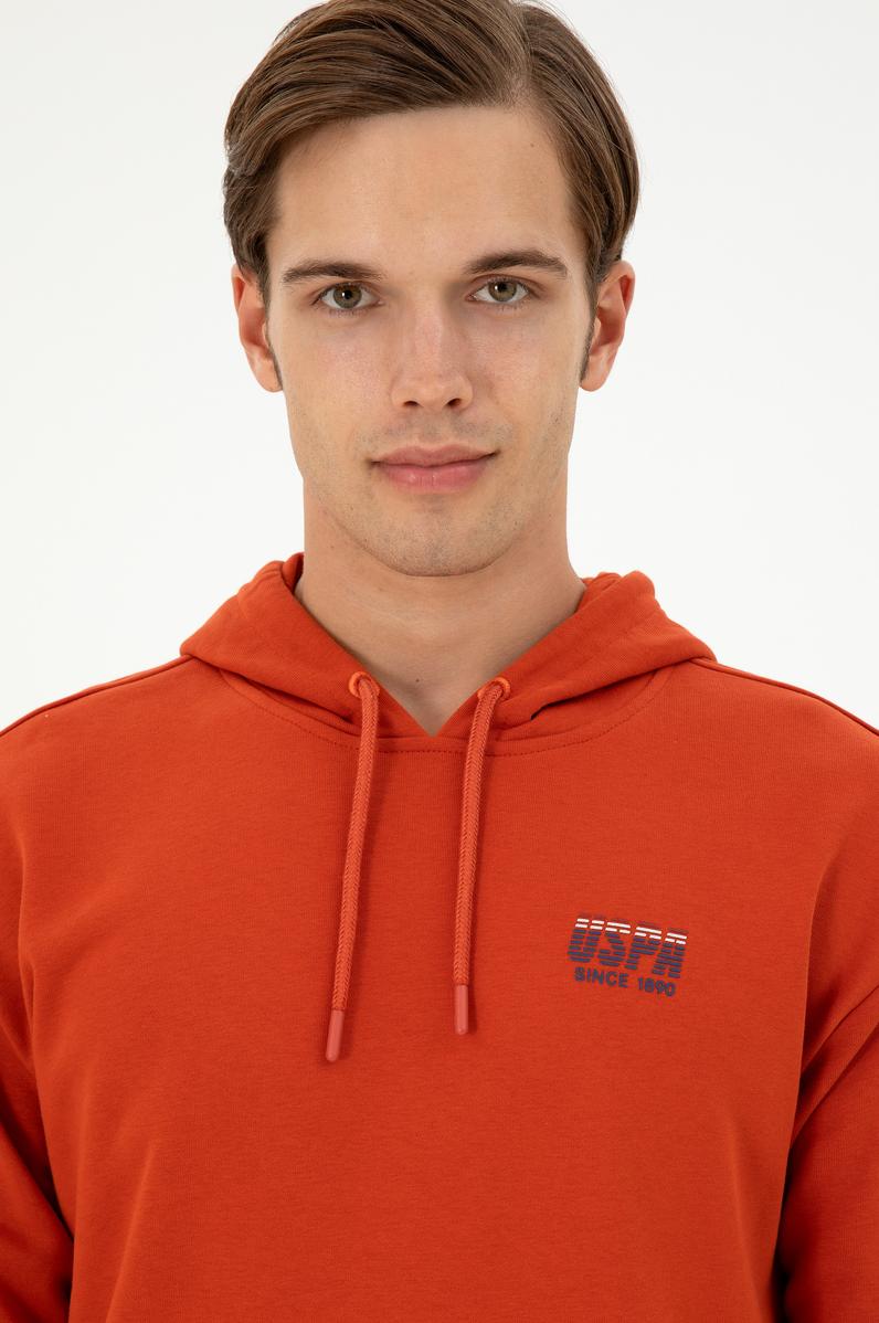 Erkek Kiremit Sweatshirt