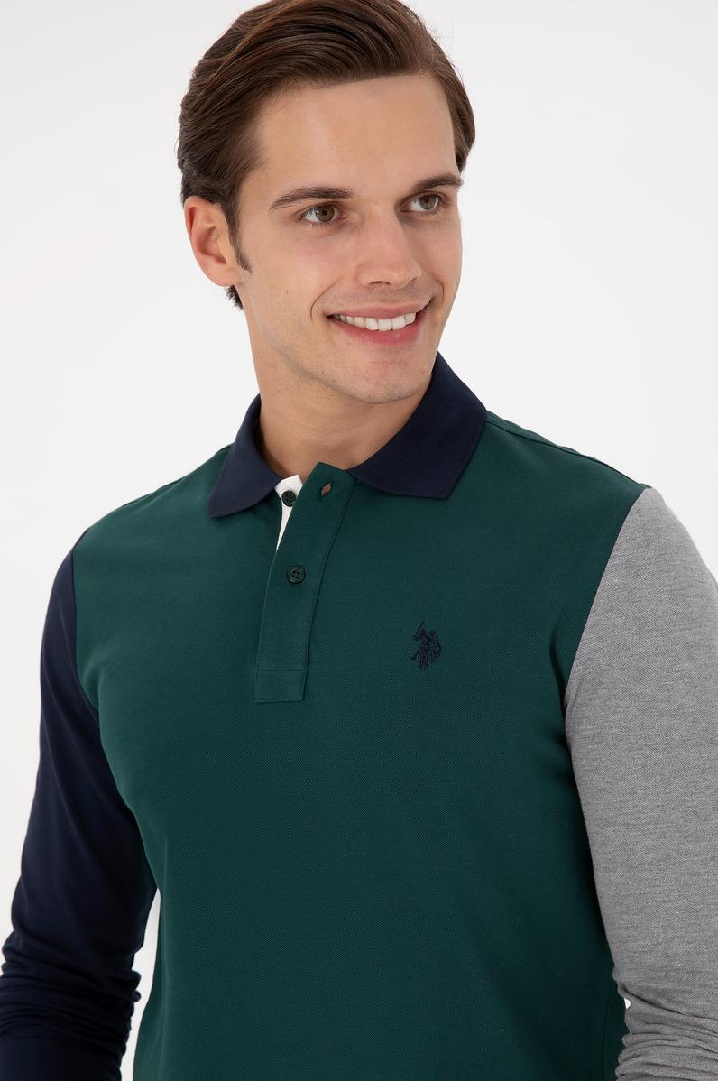 Erkek Koyu Yeşil Sweatshirt