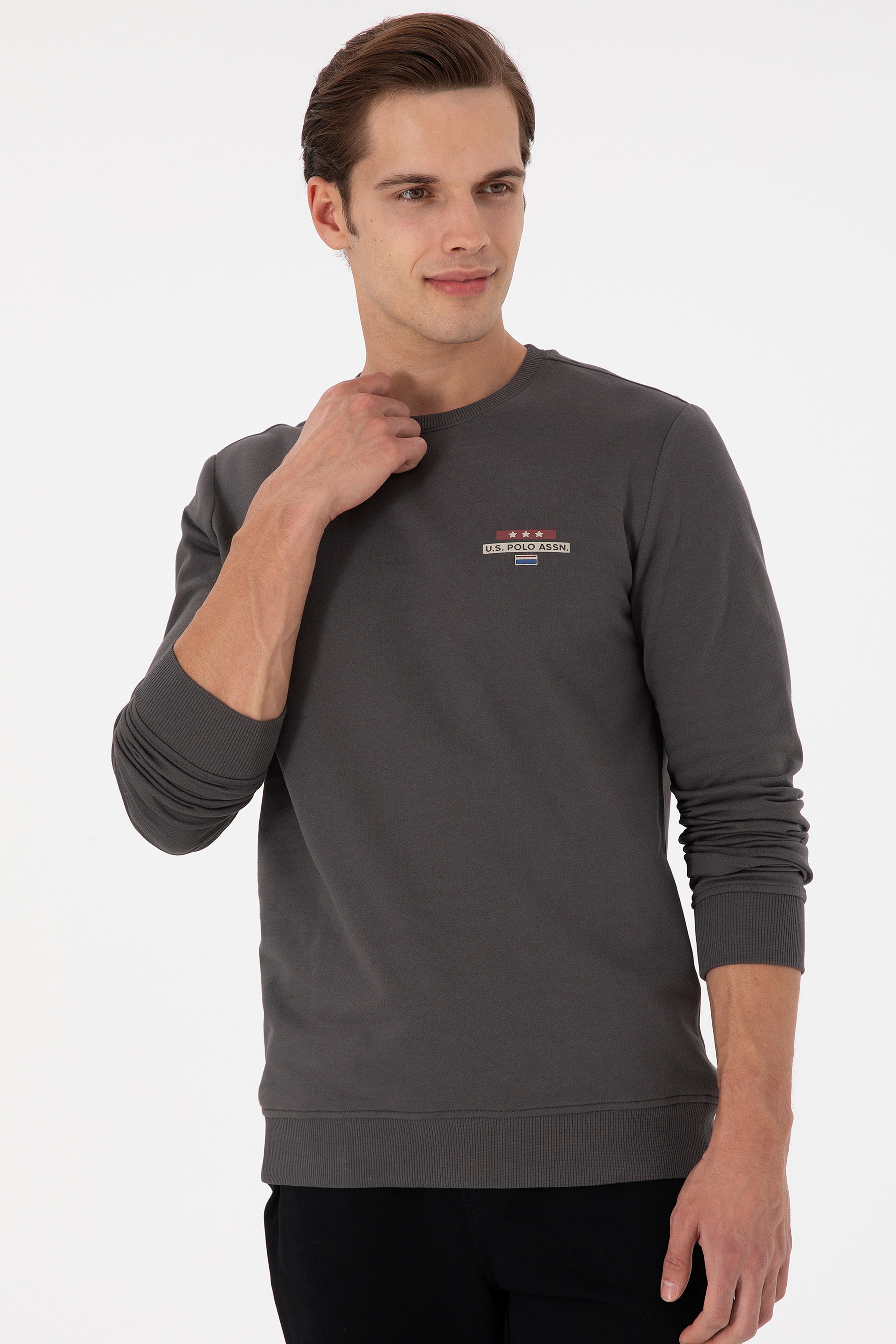 Erkek Antrasit Sweatshirt