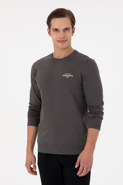 Erkek Antrasit Sweatshirt