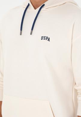 Erkek Krem Basic Sweatshirt - 50295149048