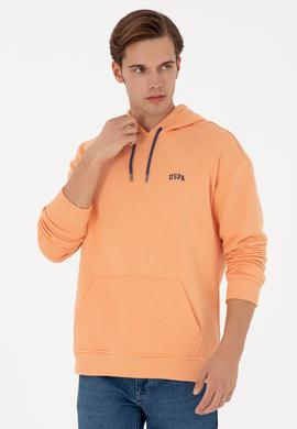 Erkek Turuncu Basic Sweatshirt - 50295149116