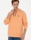 Erkek Turuncu Basic Sweatshirt