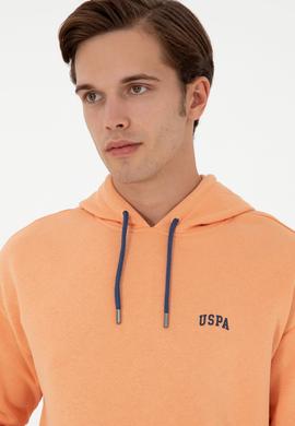 Erkek Turuncu Basic Sweatshirt - 50295149116