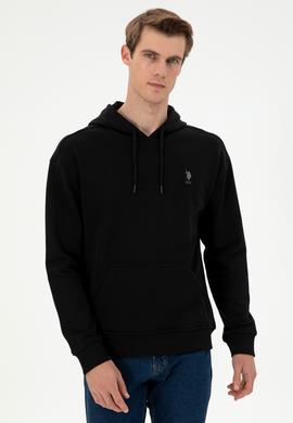 Erkek Siyah Basic Sweatshirt - 50298271056