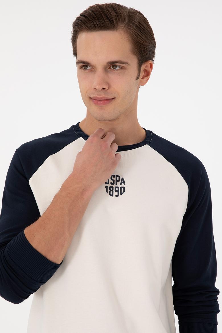 Erkek Krem Sweatshirt - 50293455047