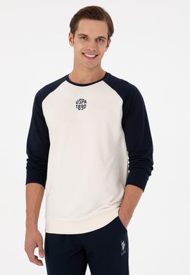 Erkek Krem Sweatshirt - 50293455047