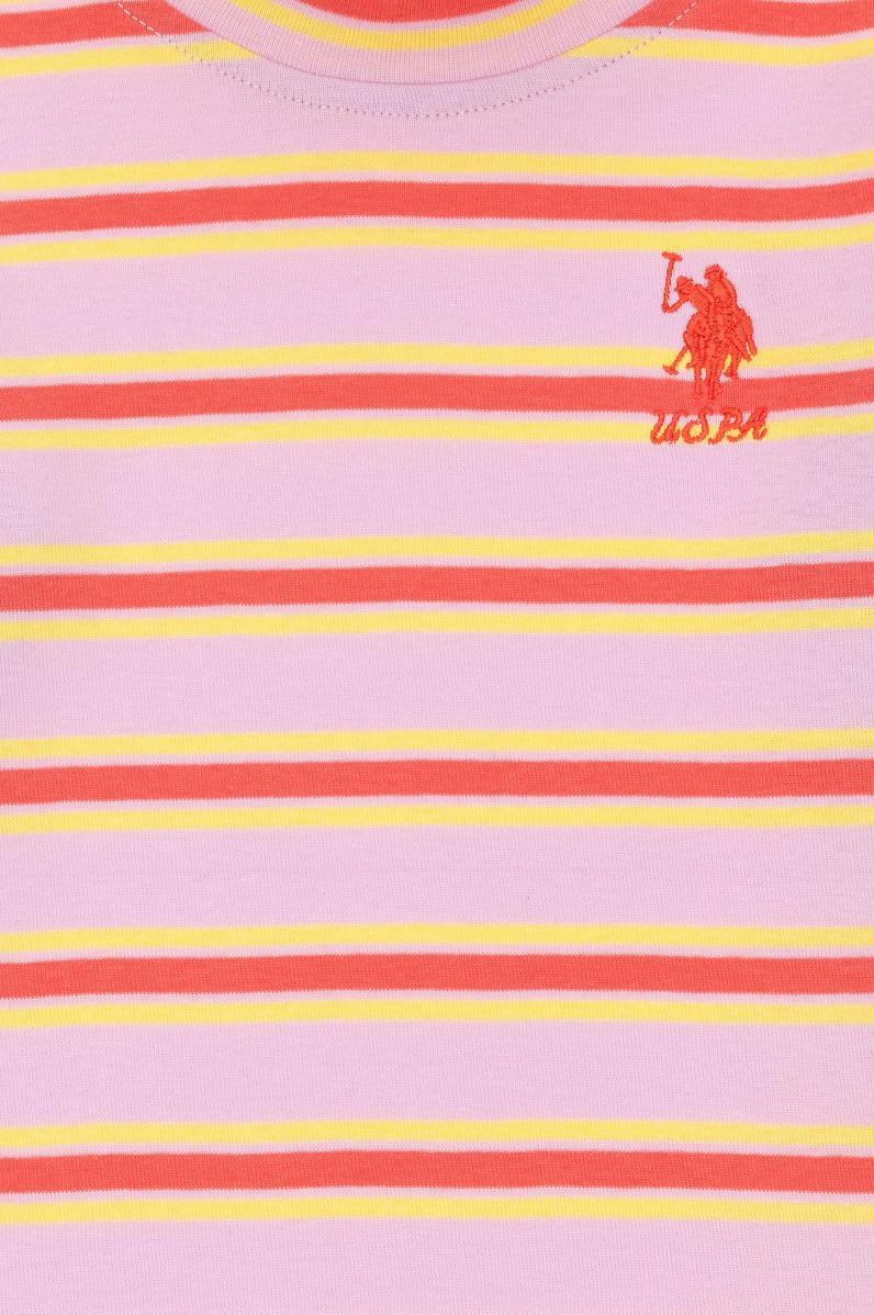 Kız Çocuk Pembe Balıkçı Yaka Sweatshirt