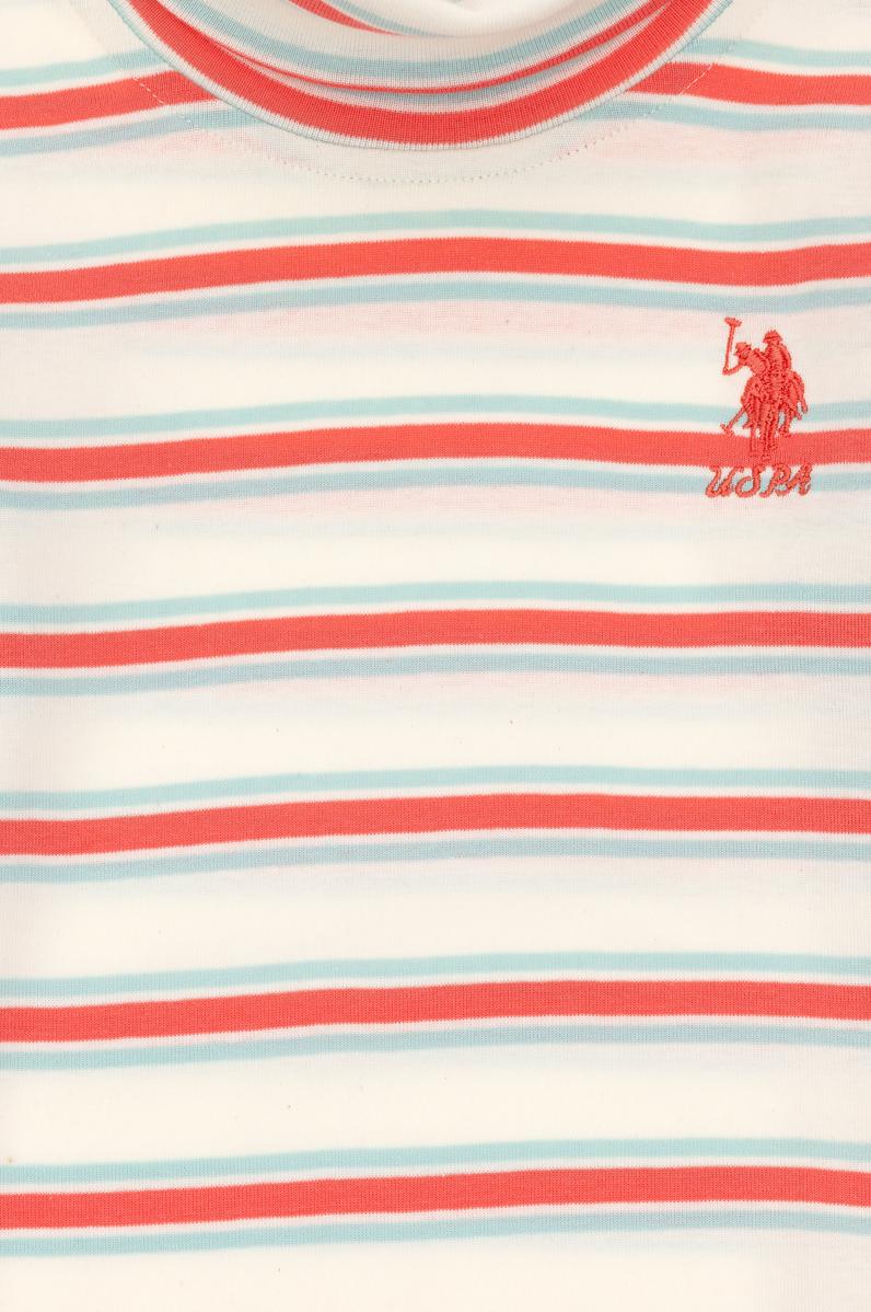 Kız Çocuk Krem Balıkçı Yaka Sweatshirt