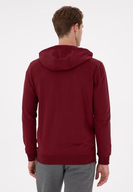 Erkek Bordo Örme Hırka - 50293649036