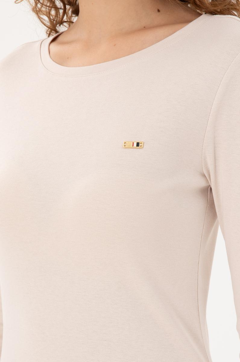 Kadın Taş Bisiklet Yaka Sweatshirt