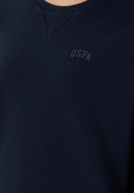 Kadın Lacivert Basic Bisiklet Yaka Sweatshirt - 50297296021