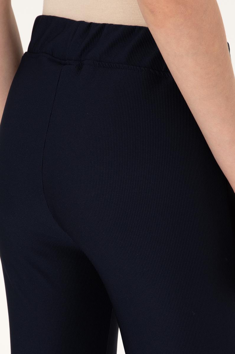Kadın Lacivert İspanyol Paça Tayt