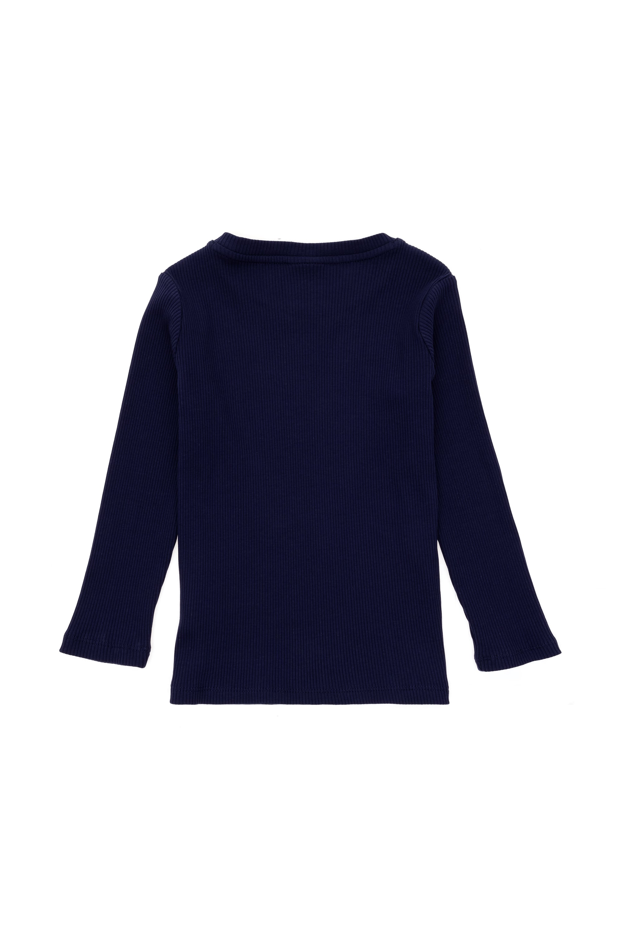 Kız Çocuk Lacivert Bisiklet Yaka Sweatshirt