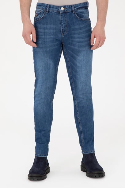 Erkek Mavi Jean Pantolon