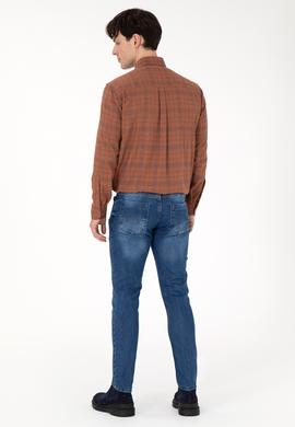 Erkek Mavi Jean Pantolon - 50289459038