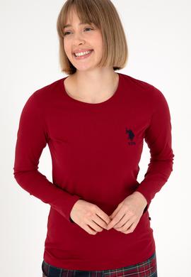 Kadın Bordo Pijama Takımı - 50302758013