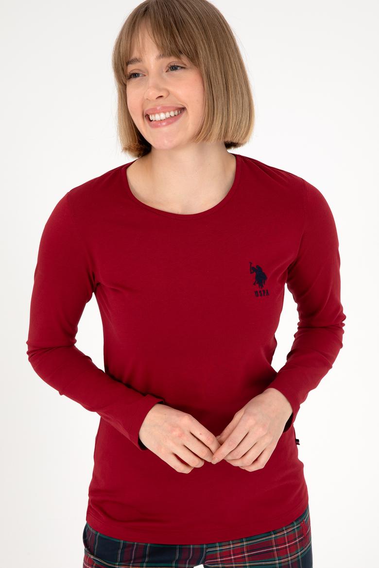 Kadın Bordo Pijama Takımı - 50302758013