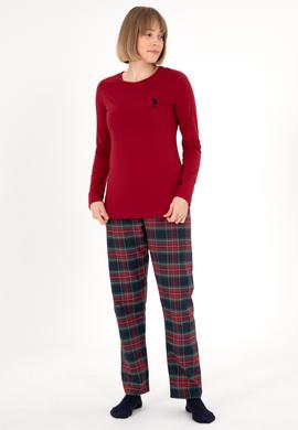 Kadın Bordo Pijama Takımı - 50302758013