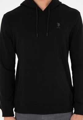 Erkek Siyah Basic Sweatshirt - 50295167049