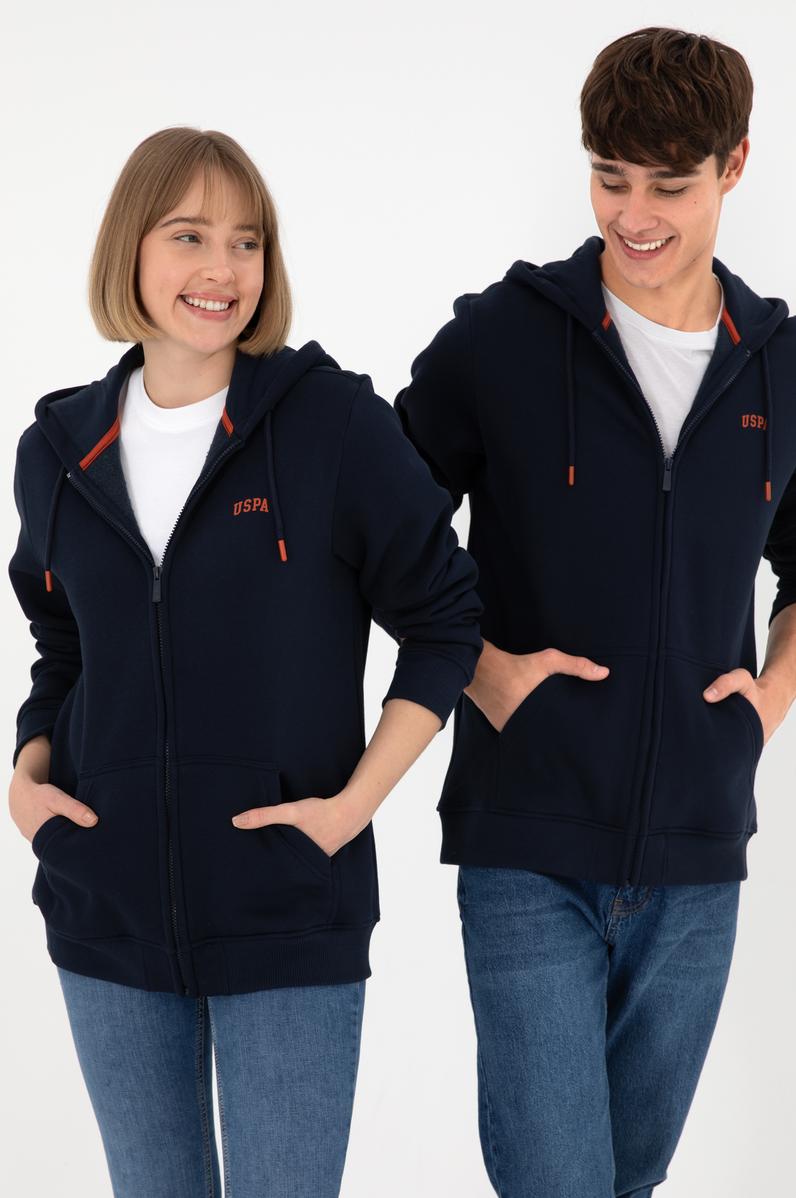 Erkek Lacivert Şardonlu Örme Hırka