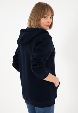 Erkek Lacivert Şardonlu Örme Hırka - 50293146006